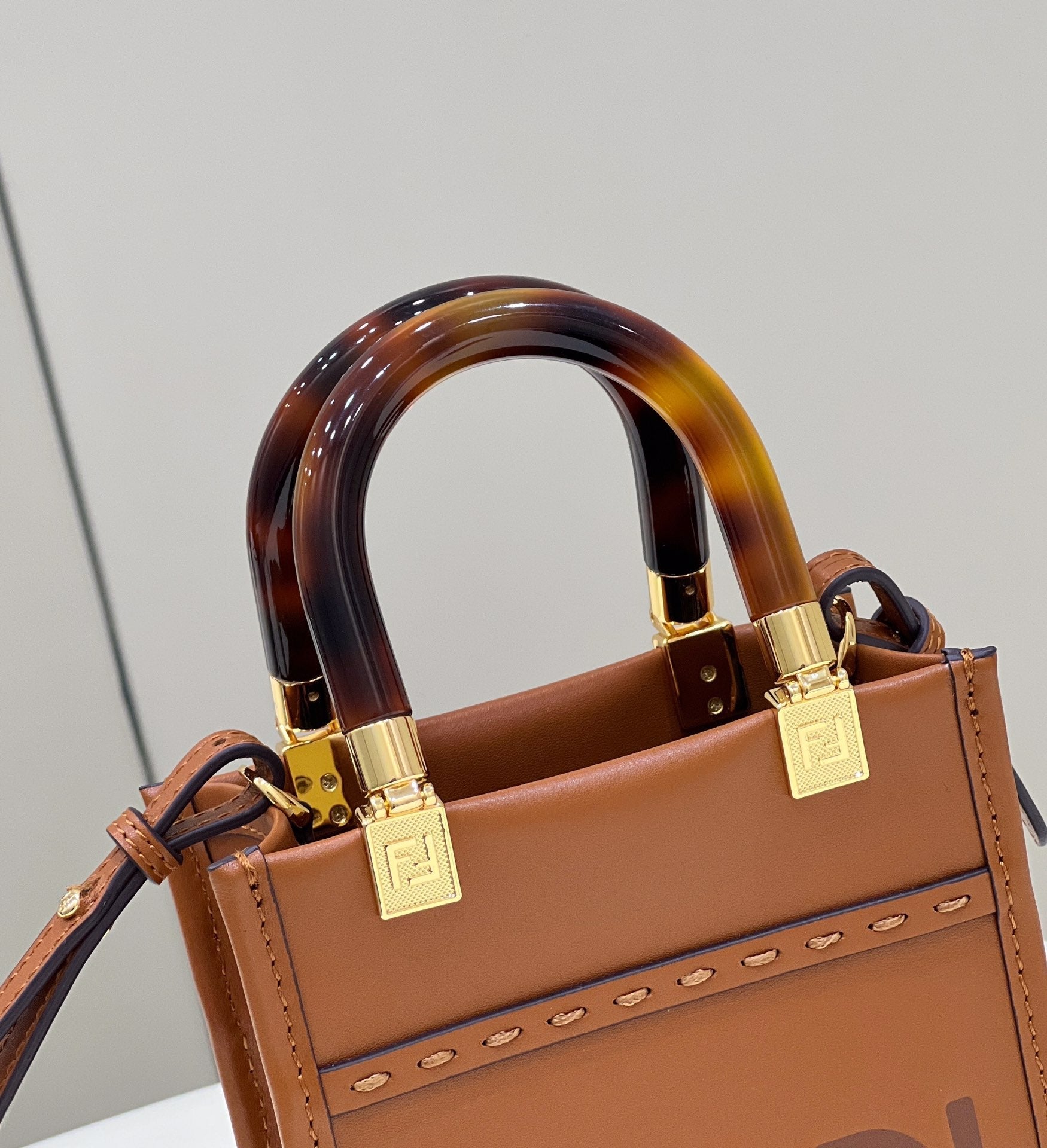 Top QualityTop Quality Sunshine Shopper Brown Mini Tote Bag
