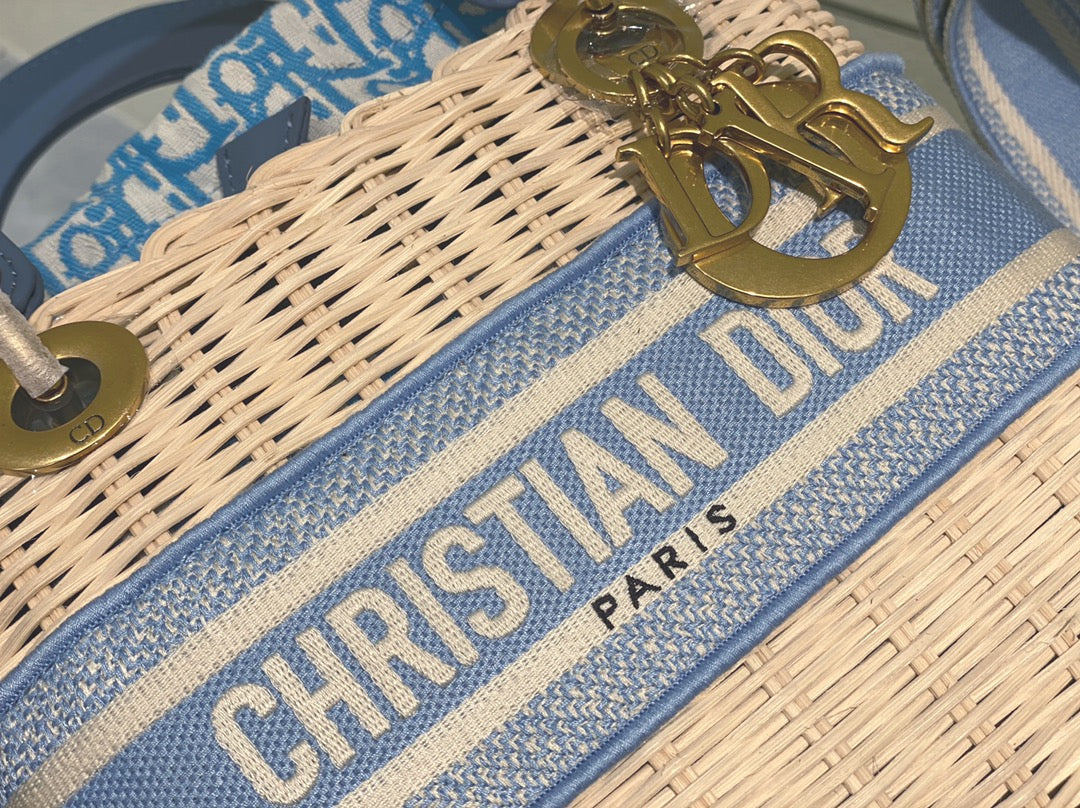 Lady Cd Blue Mini Travel Bag Cd M0505Omvdm808