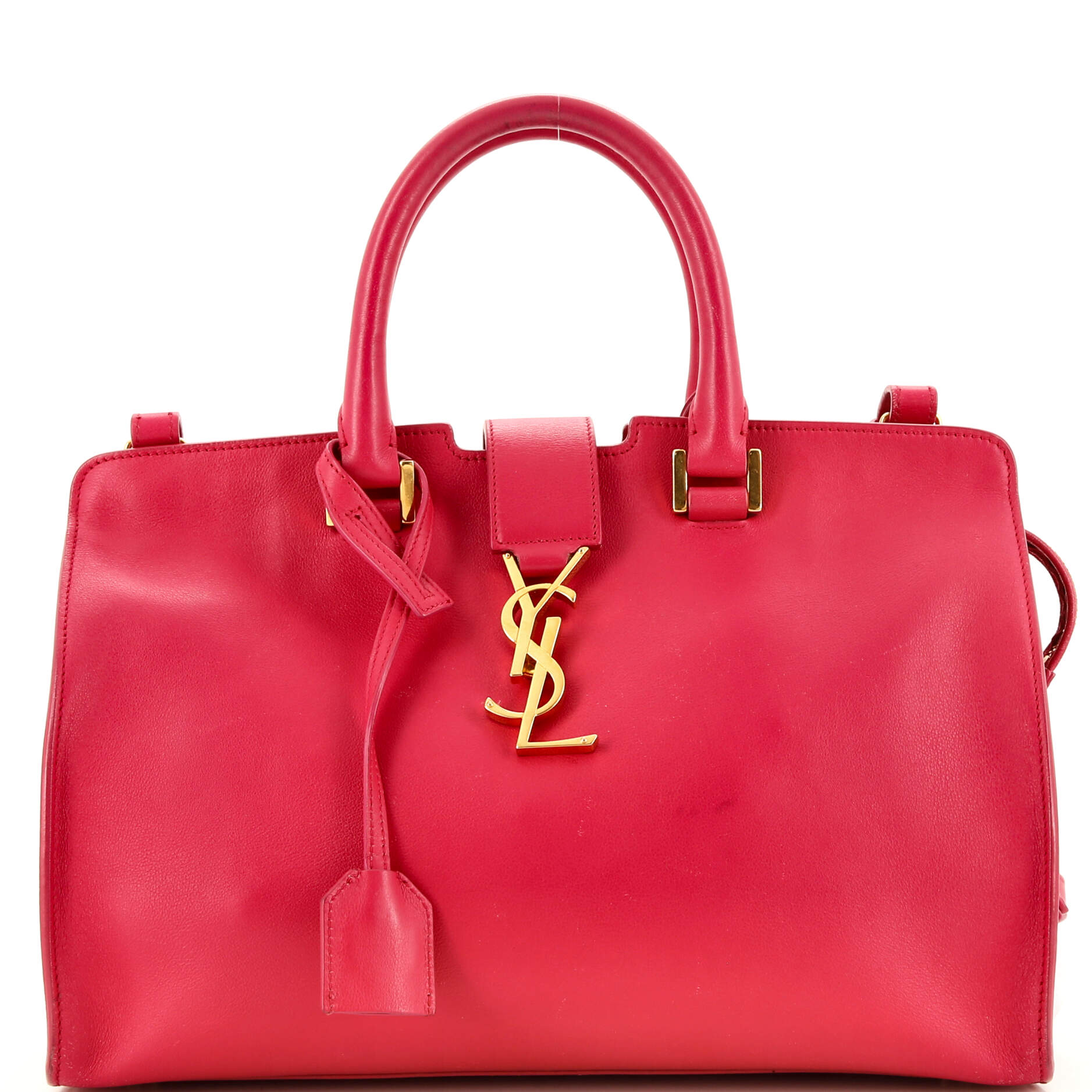 YSL Saint Laurent Trending Cabas Travel Bag Leather Monogram