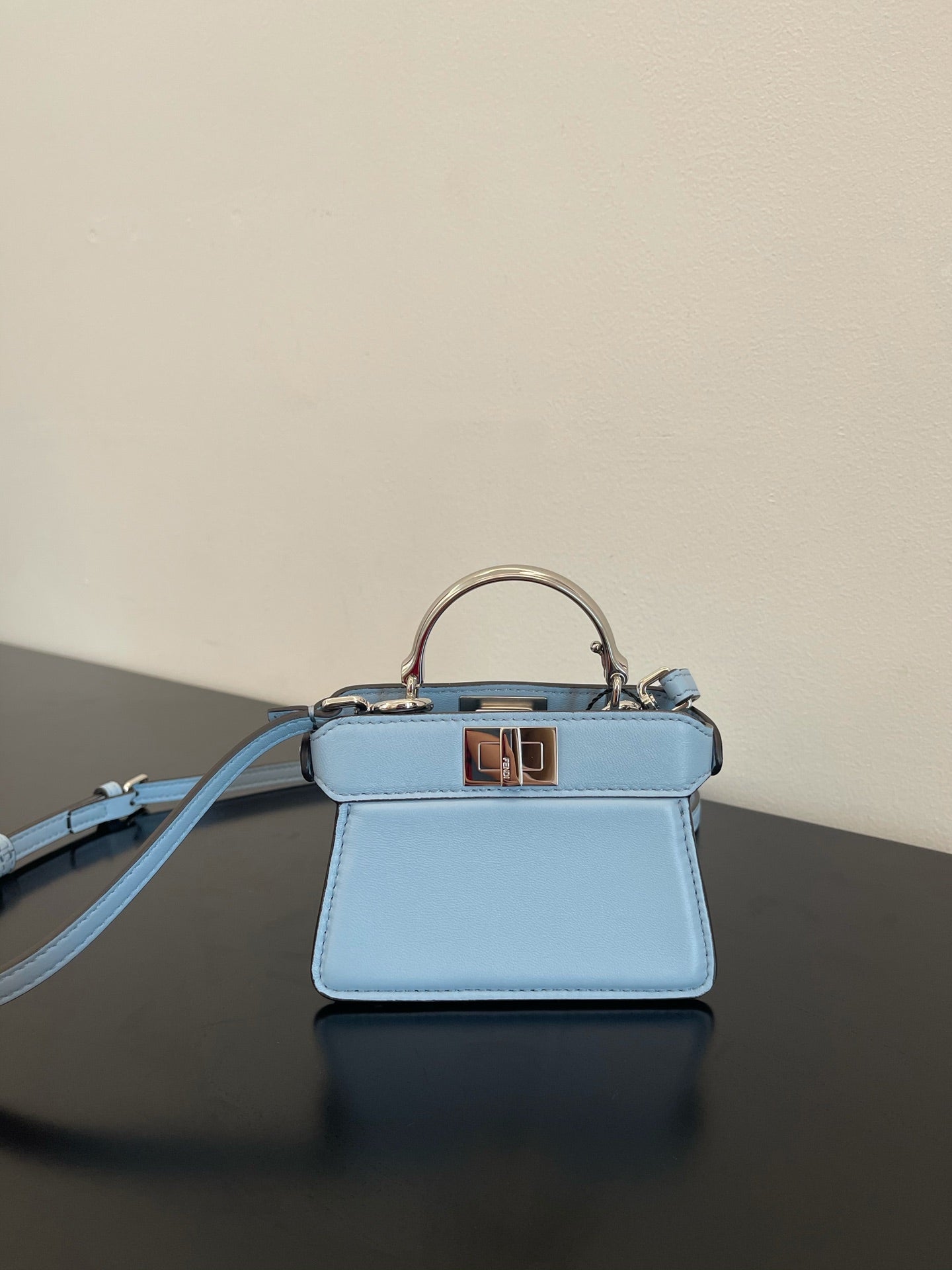 Iseeu Petite Micro Blue Travel Bag