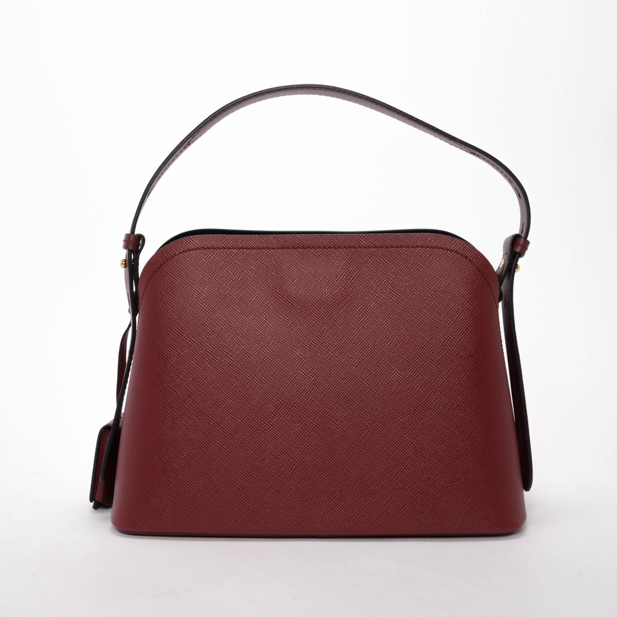 Prada Cerise Matinee Bag Saffiano Shoulder Bag