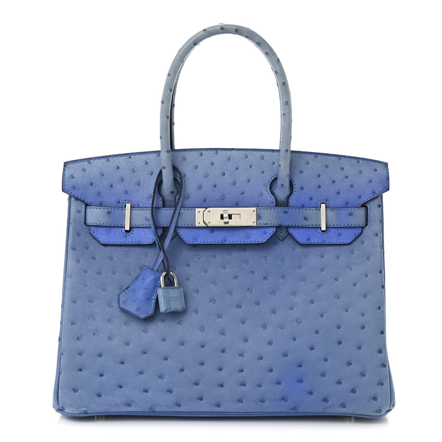Hermes Ostrich Birkin Mykonos Handbag Travel Bag