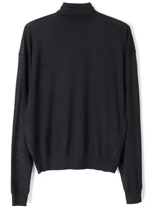 YSL Saint Laurent Saint Laurent Trending Cassandre Turtleneck Travel Bag Black