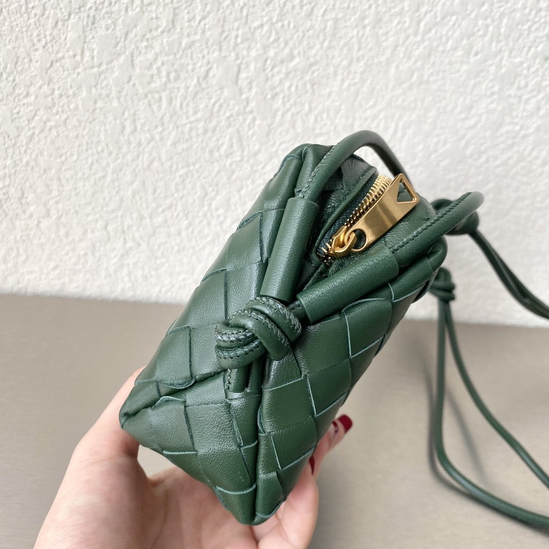 Top Quality Loop Camera Bag Dark For Green Mini Crossbody Bag