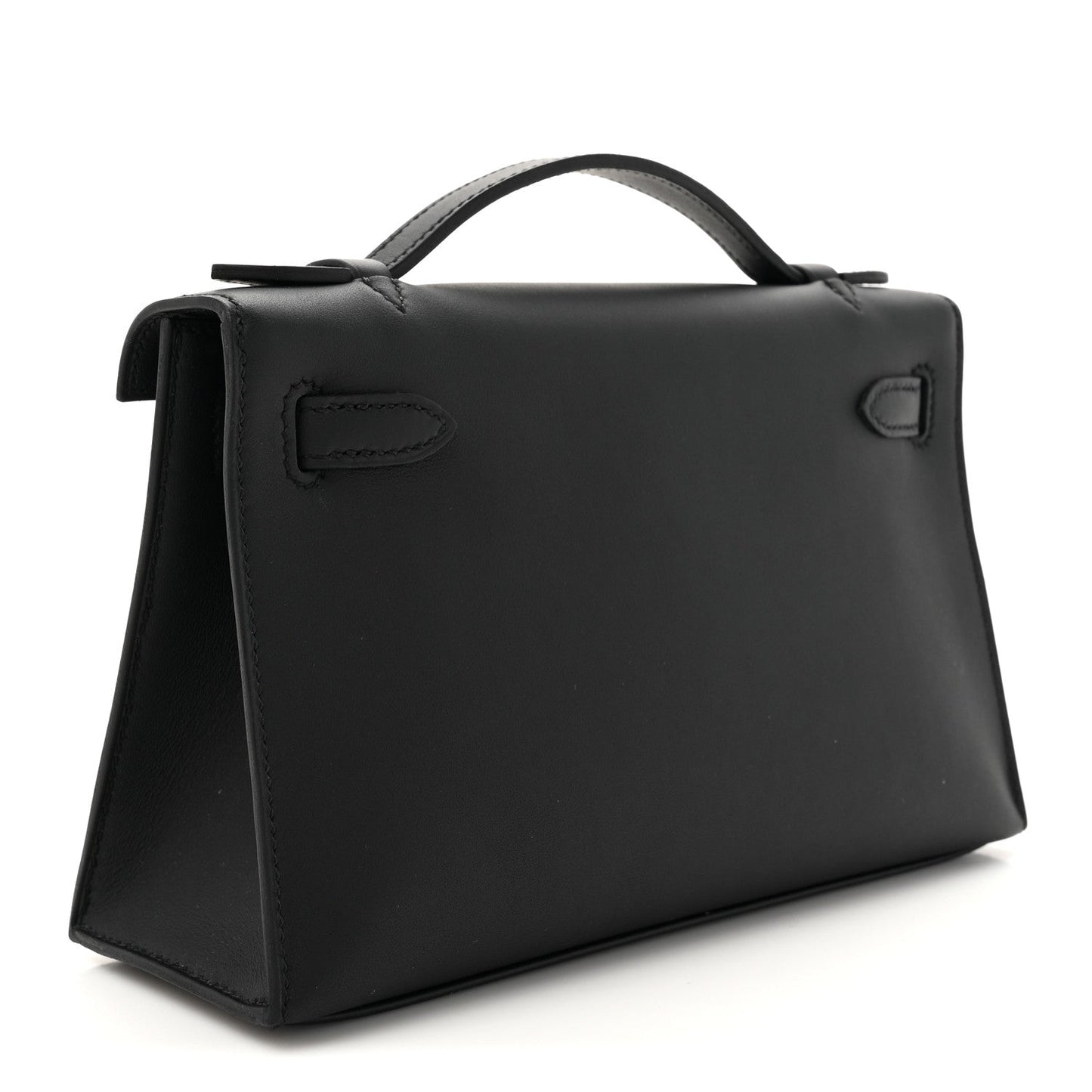 Hermes Swift Kelly Pochette Clutch Black Clutch Bag