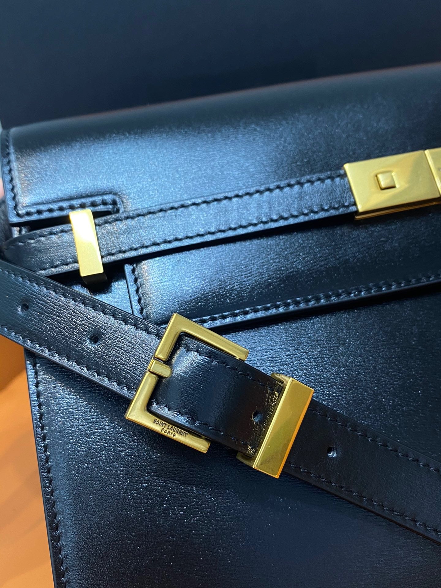 YSL Saint Laurent Manhattan Shoulder Bag Ysl 5792710Sx0W1000 9515