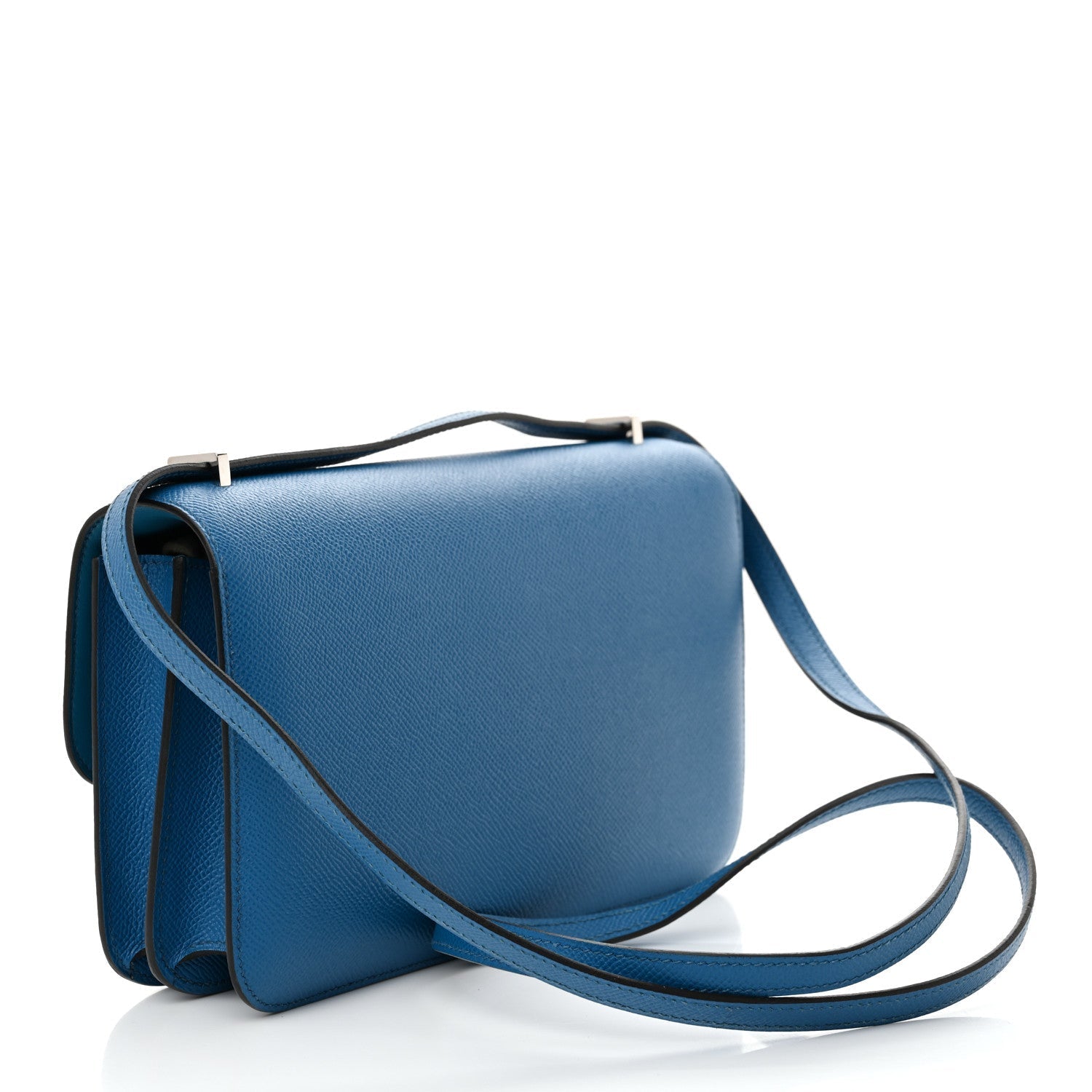 Hermes Epsom Constance Elan Bleu Izmir Handbag Travel Bag