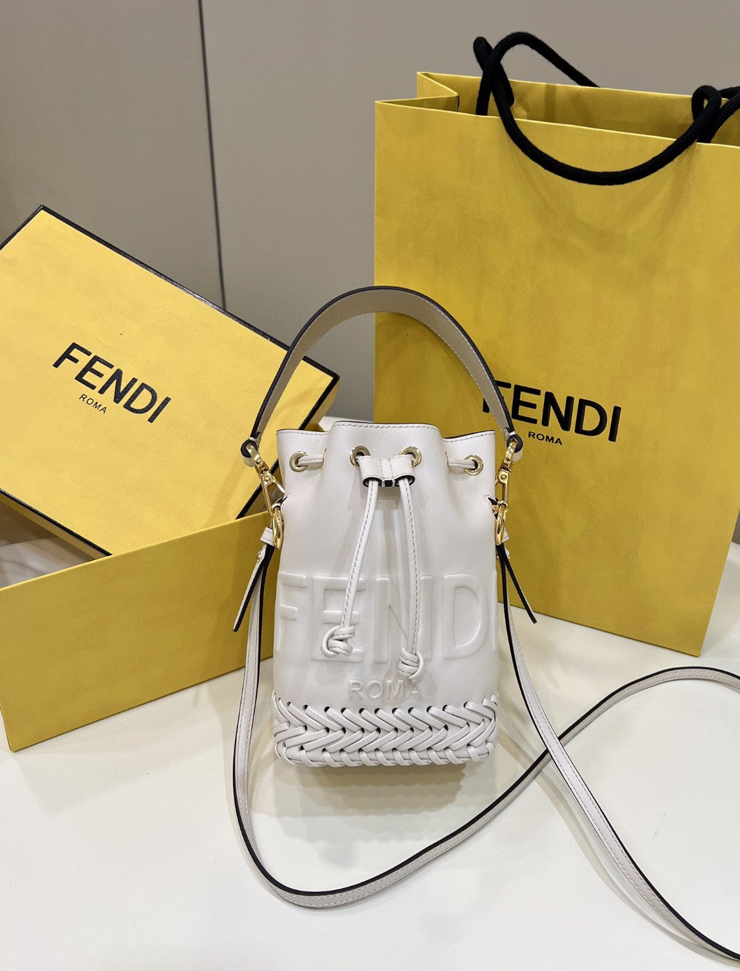 Top QualityTop Quality Mon Tresor White Mini Bag