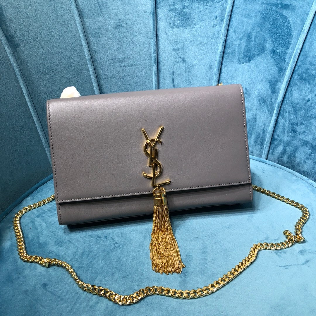 YSL Saint Laurent Kate Shoulder Bag Monogram Chain 94In24Cm Ysl 4718