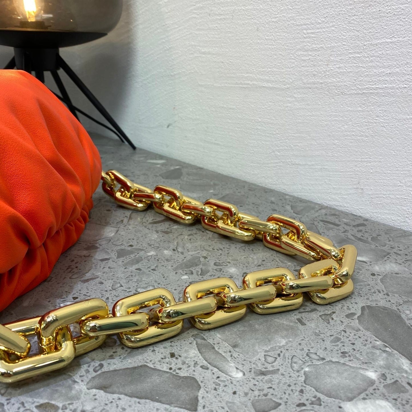 Top Quality Pouch Orange For Women Women Chain Travel Bag