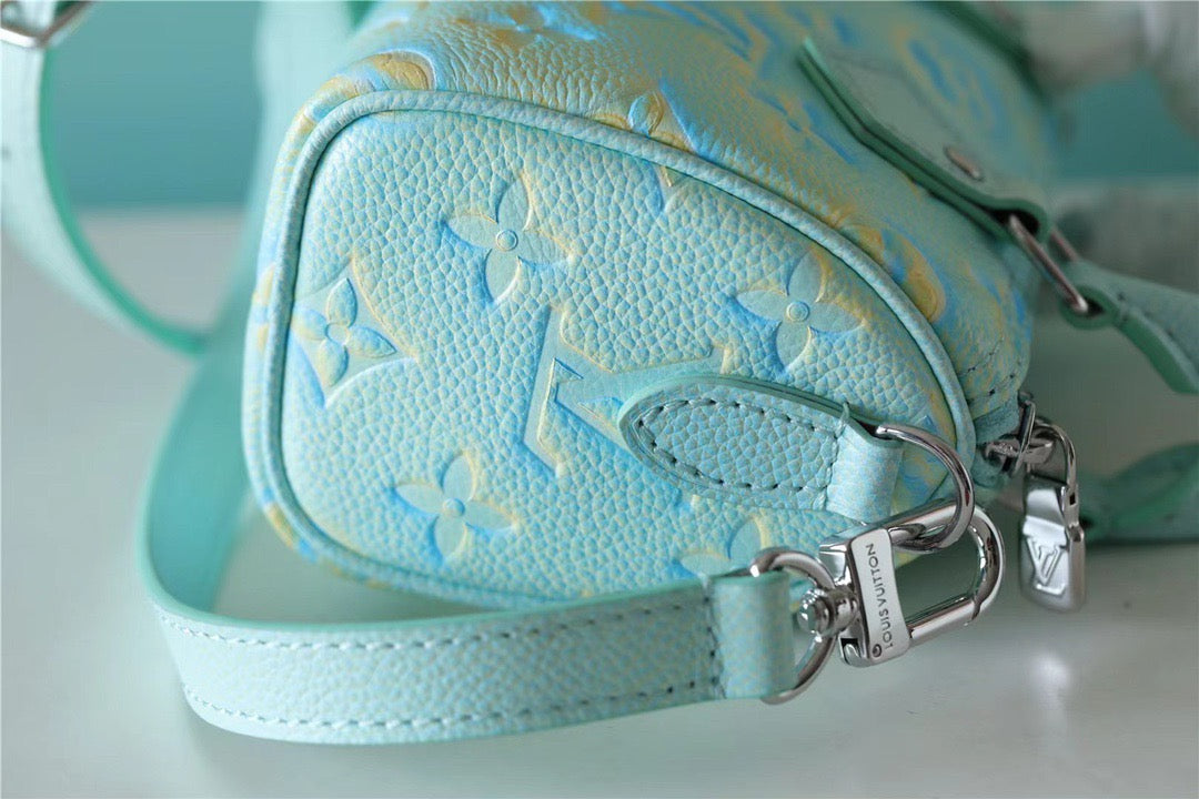 Top Quality Nano Speedy Empreinte Vert D& Monogram Green Crossbody Bag