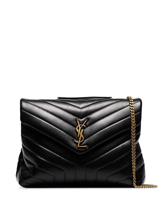 YSL Saint Laurent Saint Laurent Trending Women Loulou Shoulder Bag Black Medium