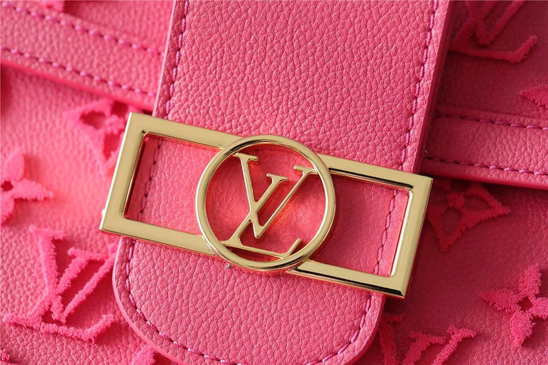 Top Quality Dauphine Fluo For Women Shoulder Monogram Pink Crossbody Bag