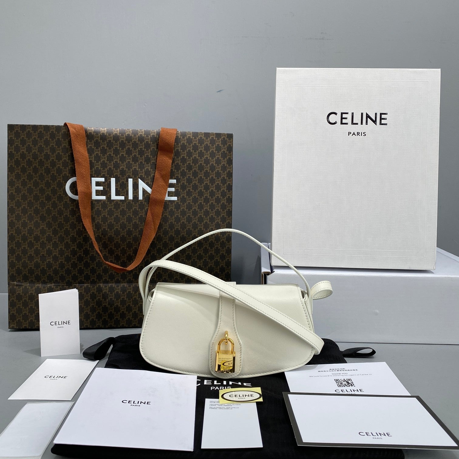Top Quality Clutch On Strap For Women White Clutch Bag