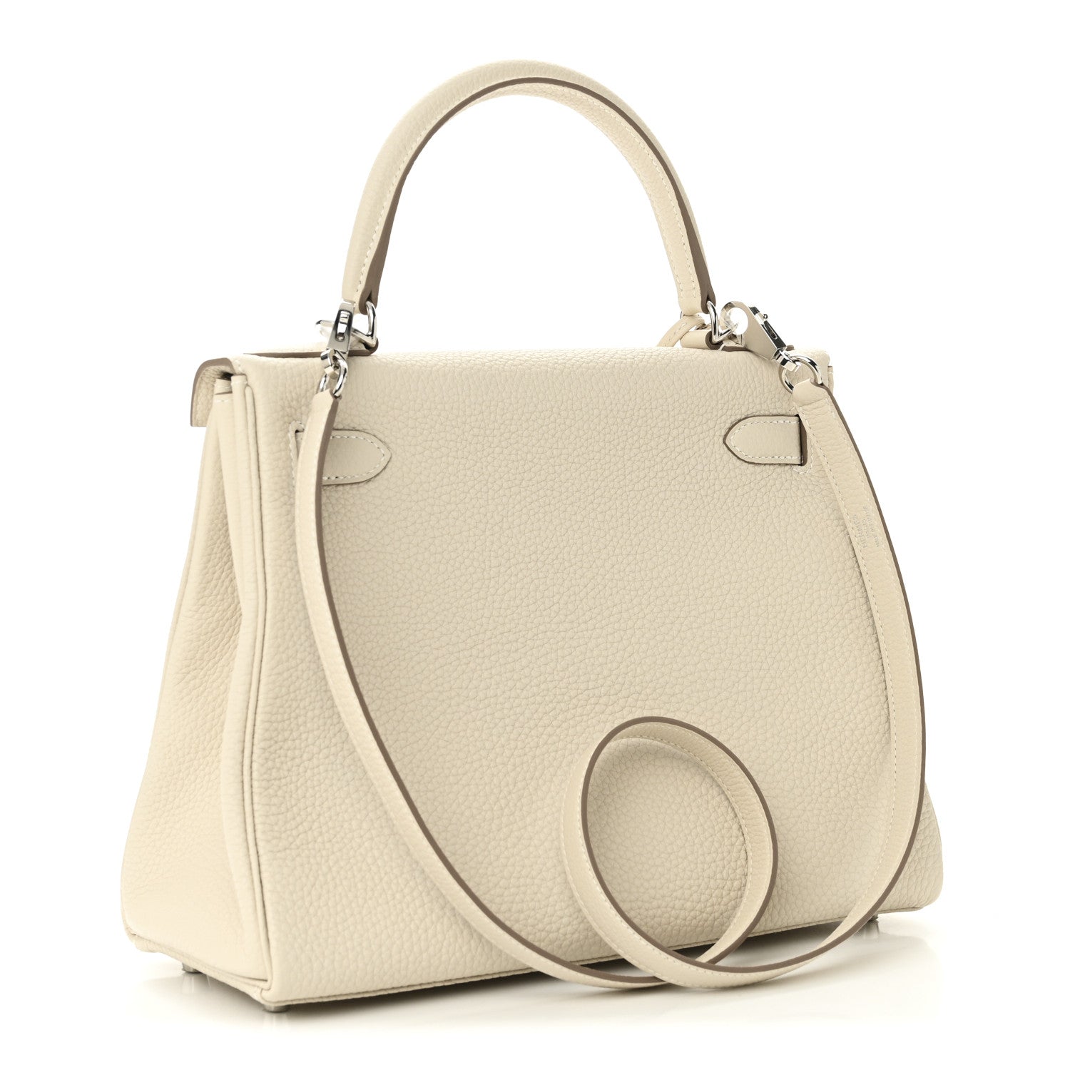 Hermes Togo Kelly Retourne Mushroom Handbag Travel Bag 28 Mushroom 1758684