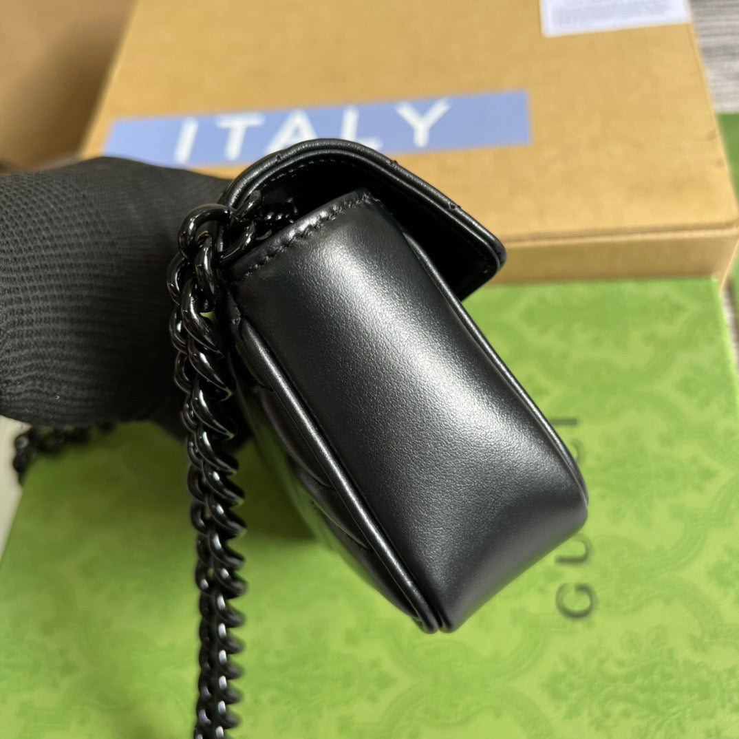 gg Marmont Super , ’s Black Mini Bag