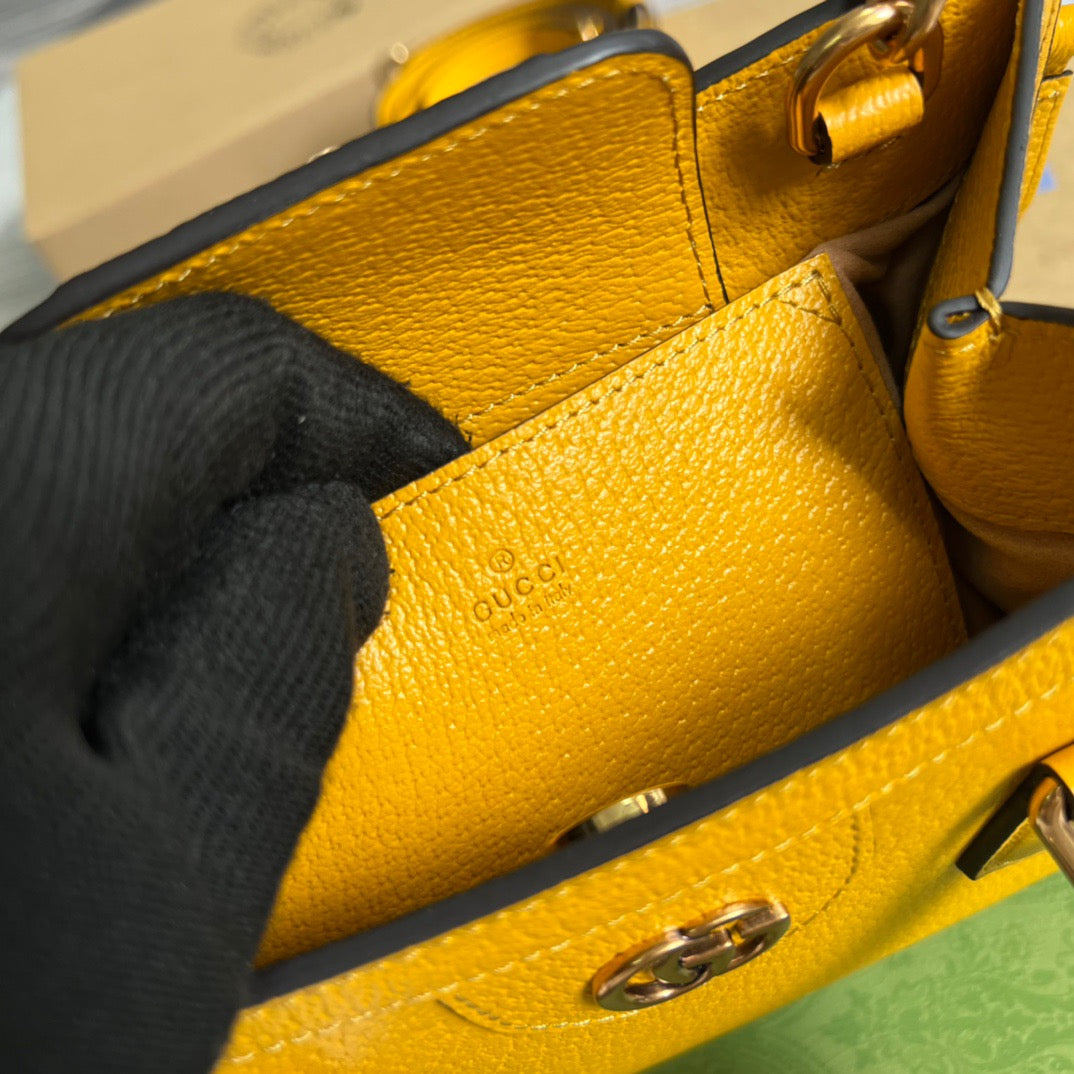 gg Diana Yellow , ’s Mini Tote Bag