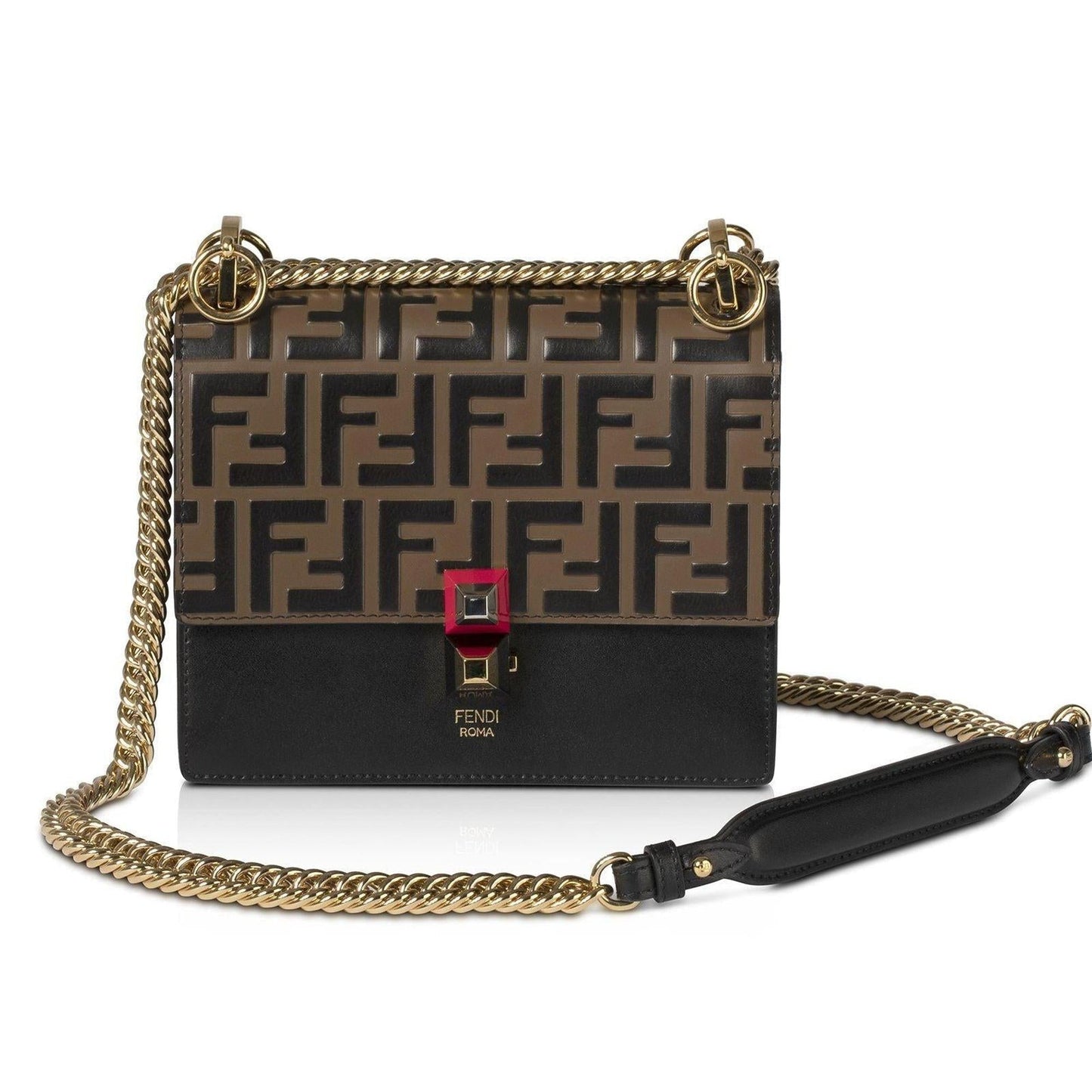 Fendi Kan Shoulder Bag Small