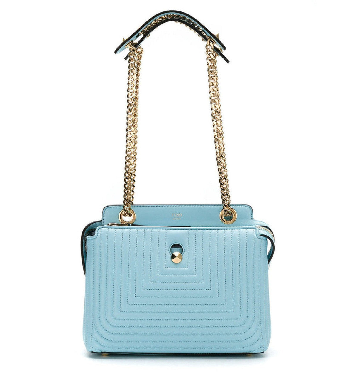 Fendi Dotcom Click Bag Quilted Travel Bag