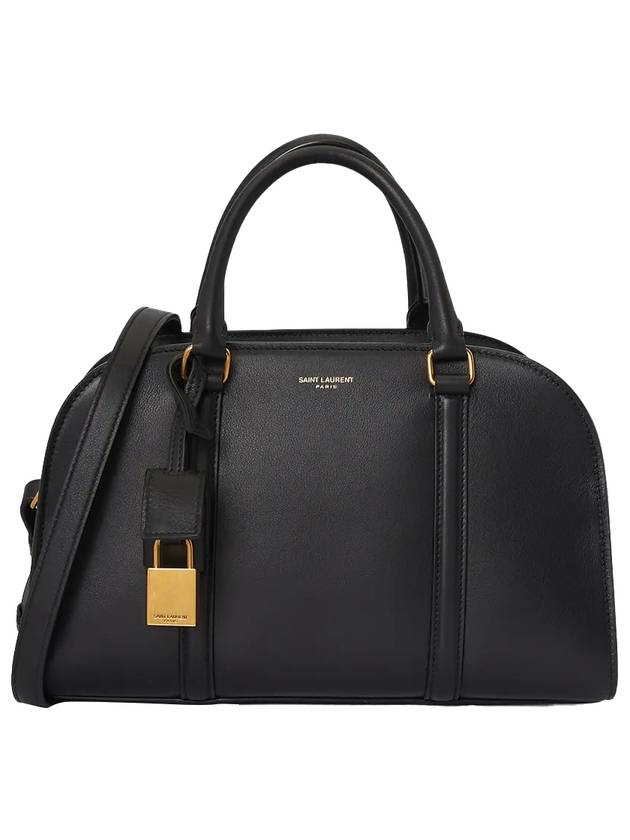 YSL Saint Laurent Saint Laurent Trending Rock Baby Duffel Bag Leather Black Travel Bag