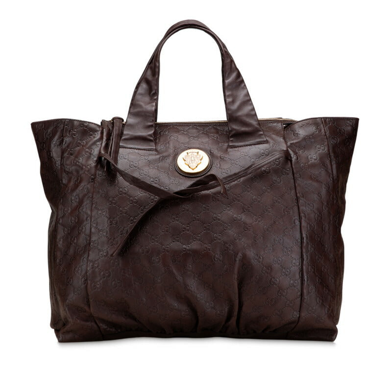 Gucci Hysteria ssima Handbag Leather Travel Bag