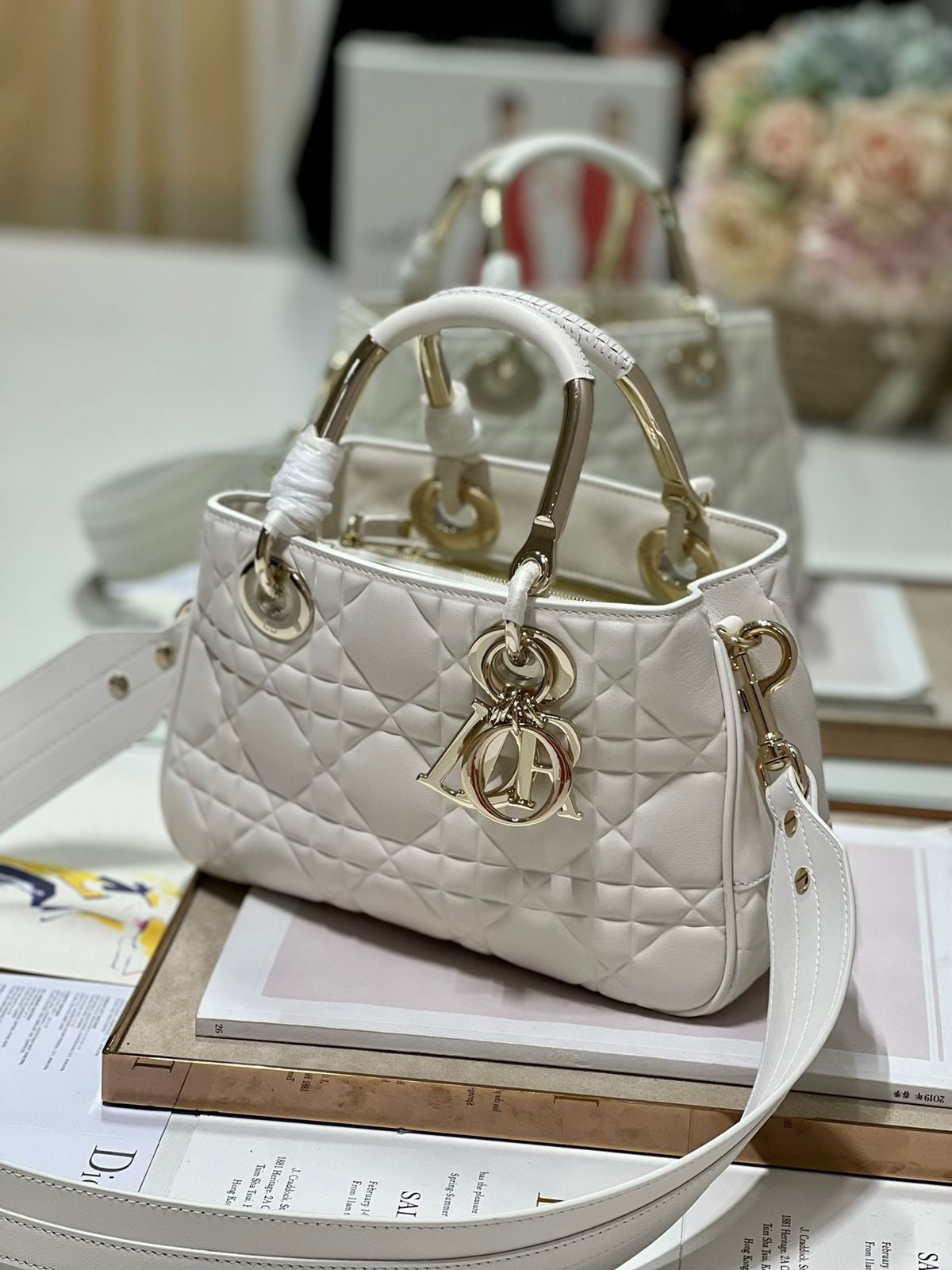 Handel Gold Handbag