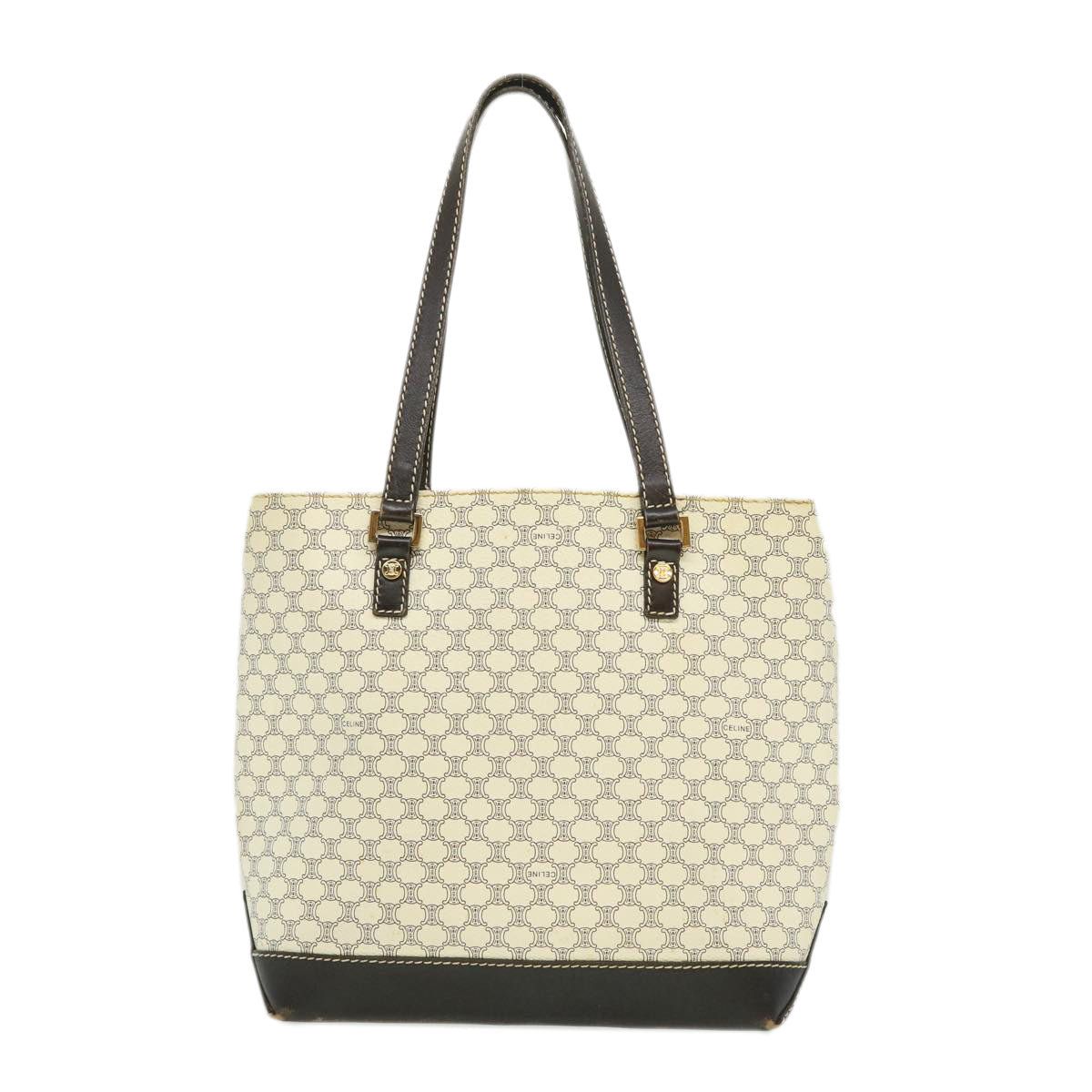 Luxury Macadam Tote Bag Pvc Whe Fm Leather Canvas