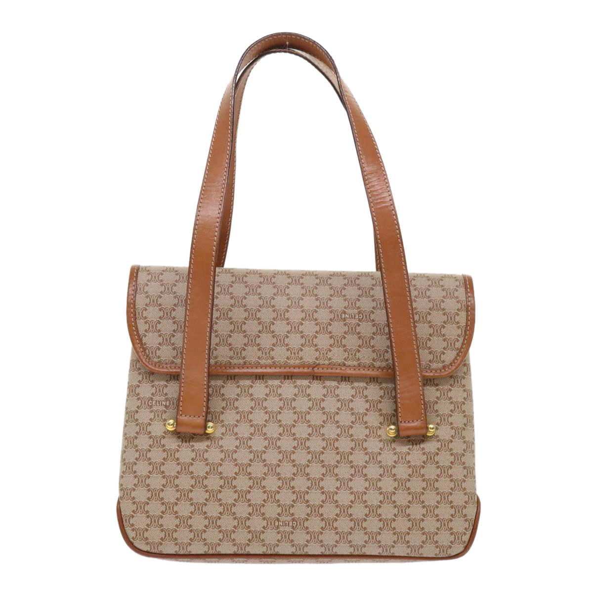 Luxury Macadam Shoulder Bag Fm Canvas Beige