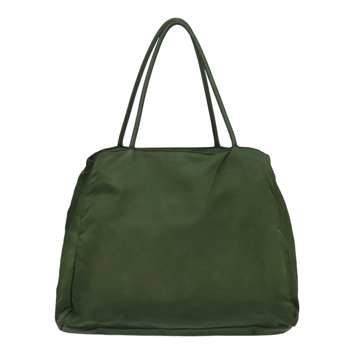 Prada Hand Bag Khaki Auth Nylon Travel Bag Khaki Auth Fm3617