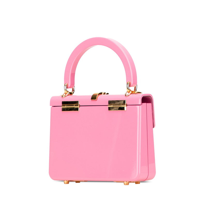 Gucci Sylvie Plastic 2Way Handbag Travel Bag