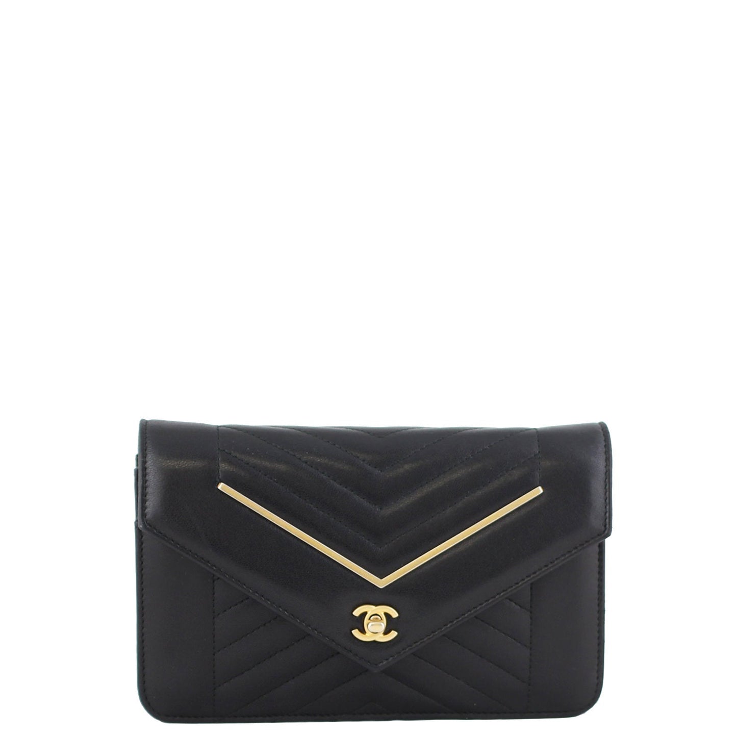 Chanel CC Envelope Wallet on Handbag Chain