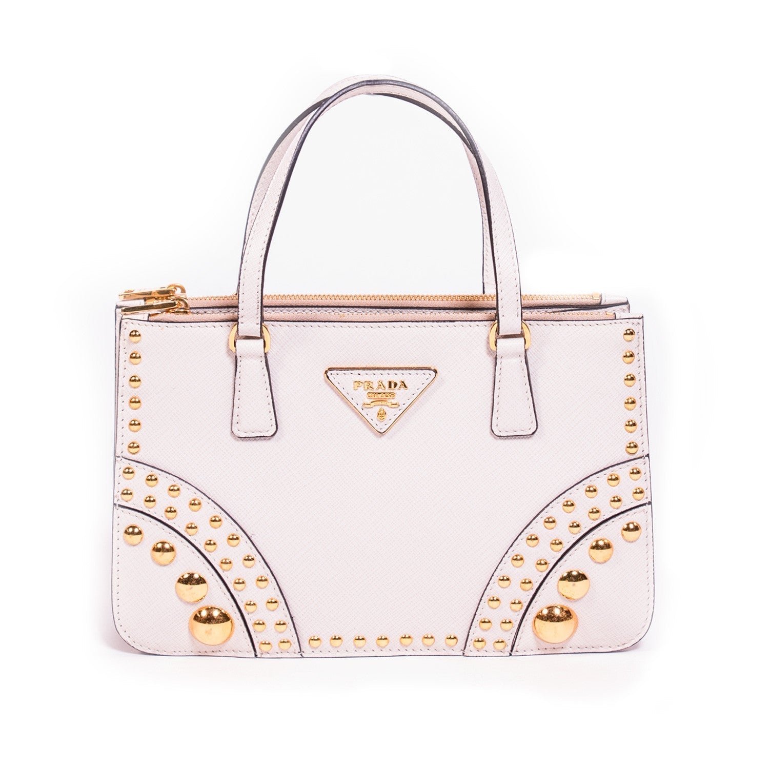 Prada Studded Bag Mini Tote Bag