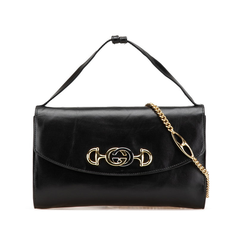 Gucci Zumi 2Way Bag Leather Travel Bag Bag 1
