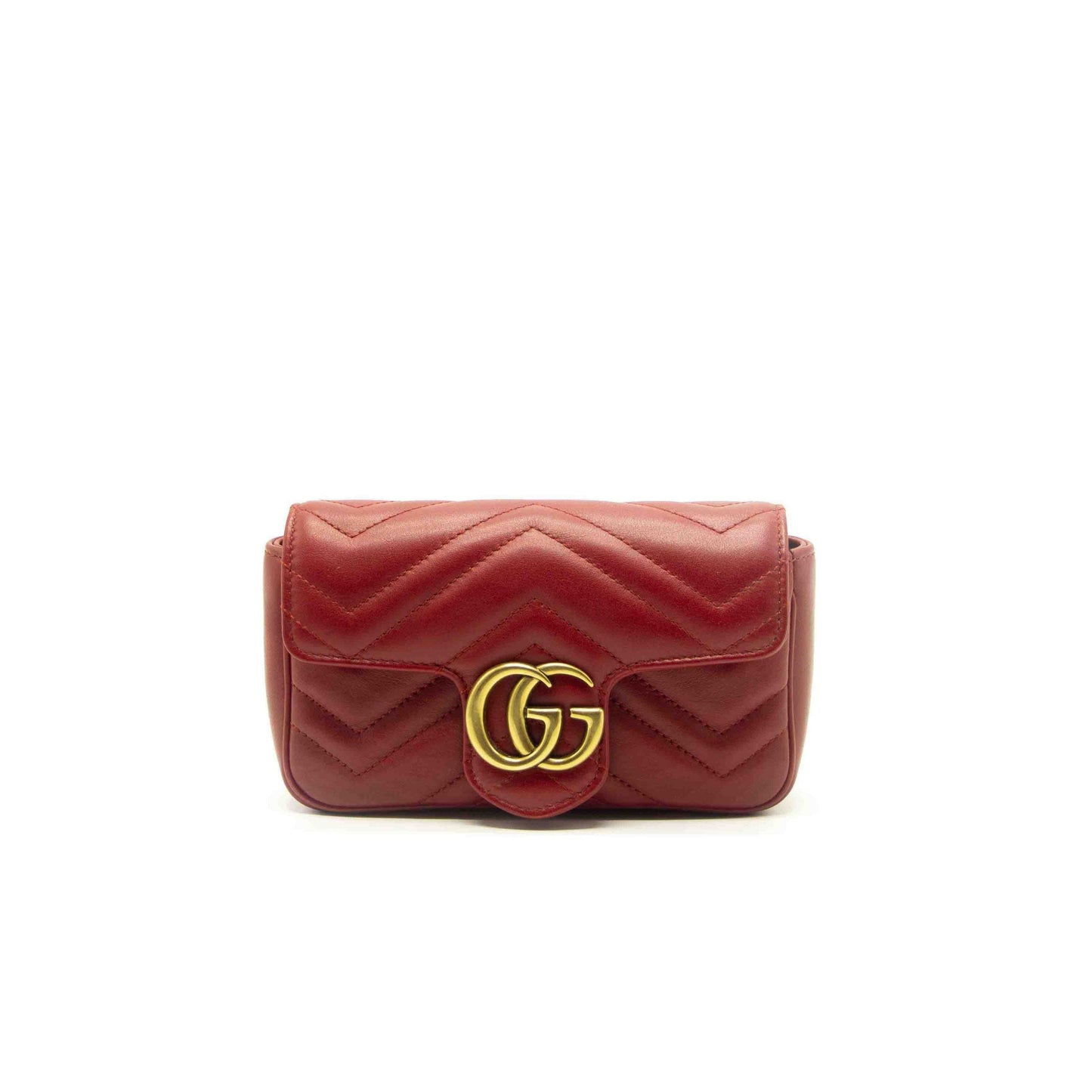 Gucci Marmont Matelass Super Bag Leather Mini Travel Bag
