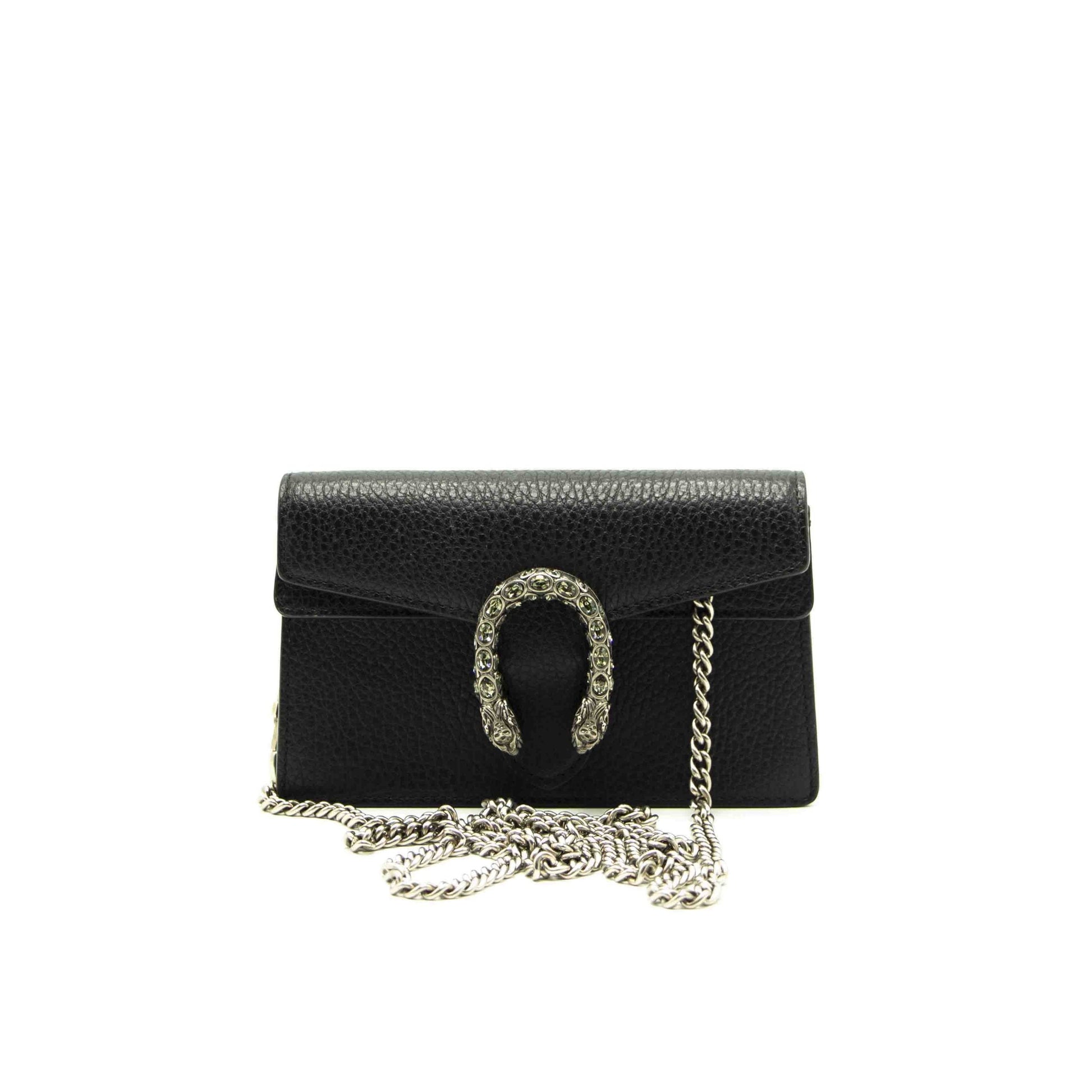 Gucci Dionysus Super Bag Leather Mini Travel Bag