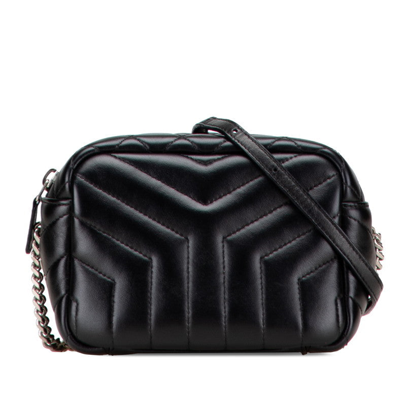 YSL Saint Laurent Loulou Bowling Shoulder Bag Leather Shoulder Bag 1