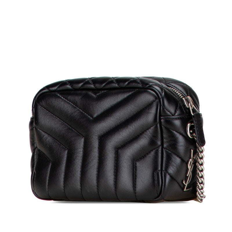 YSL Saint Laurent Loulou Bowling Shoulder Bag Leather Shoulder Bag 1