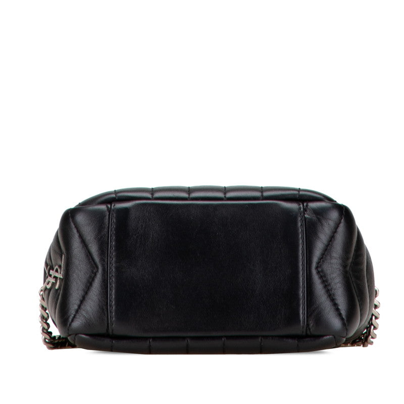 YSL Saint Laurent Loulou Bowling Shoulder Bag Leather Shoulder Bag 1