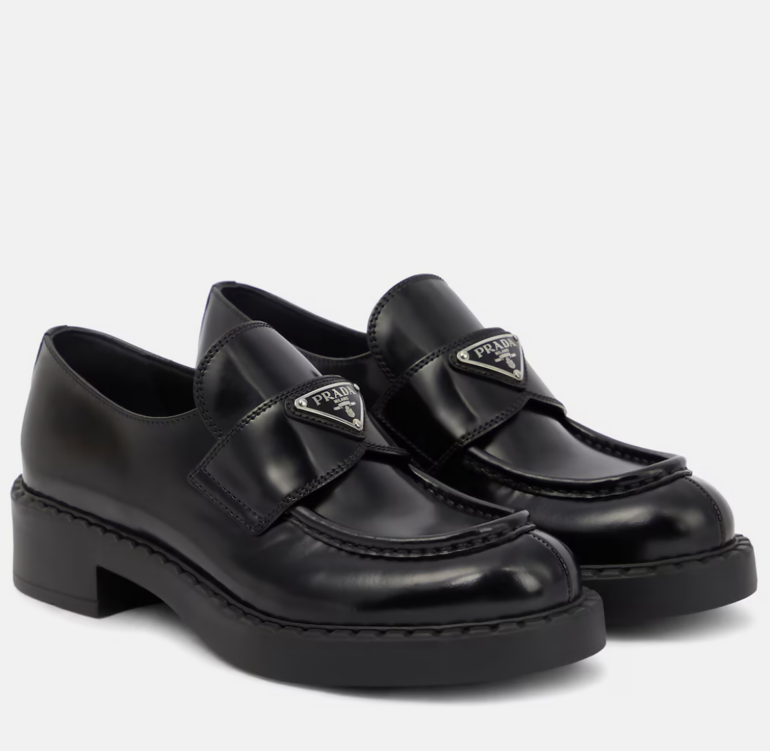 Prada Handbag Platform Loafers - SET Leather Shoes