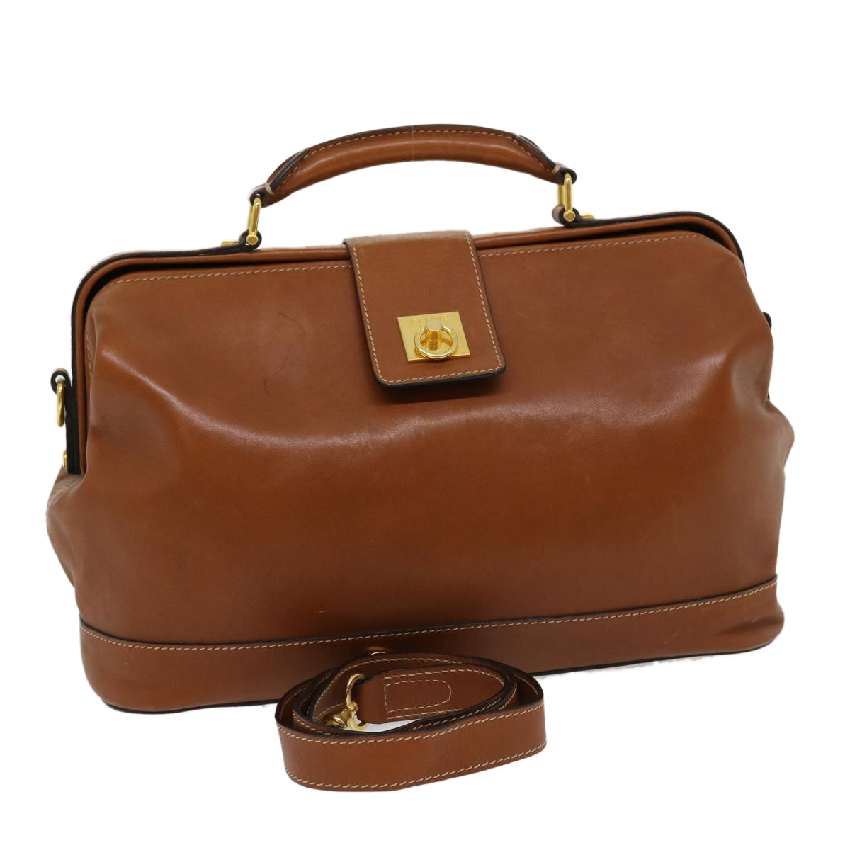 Luxury Hand Bag Way Am G Leather Brown Travel Bag