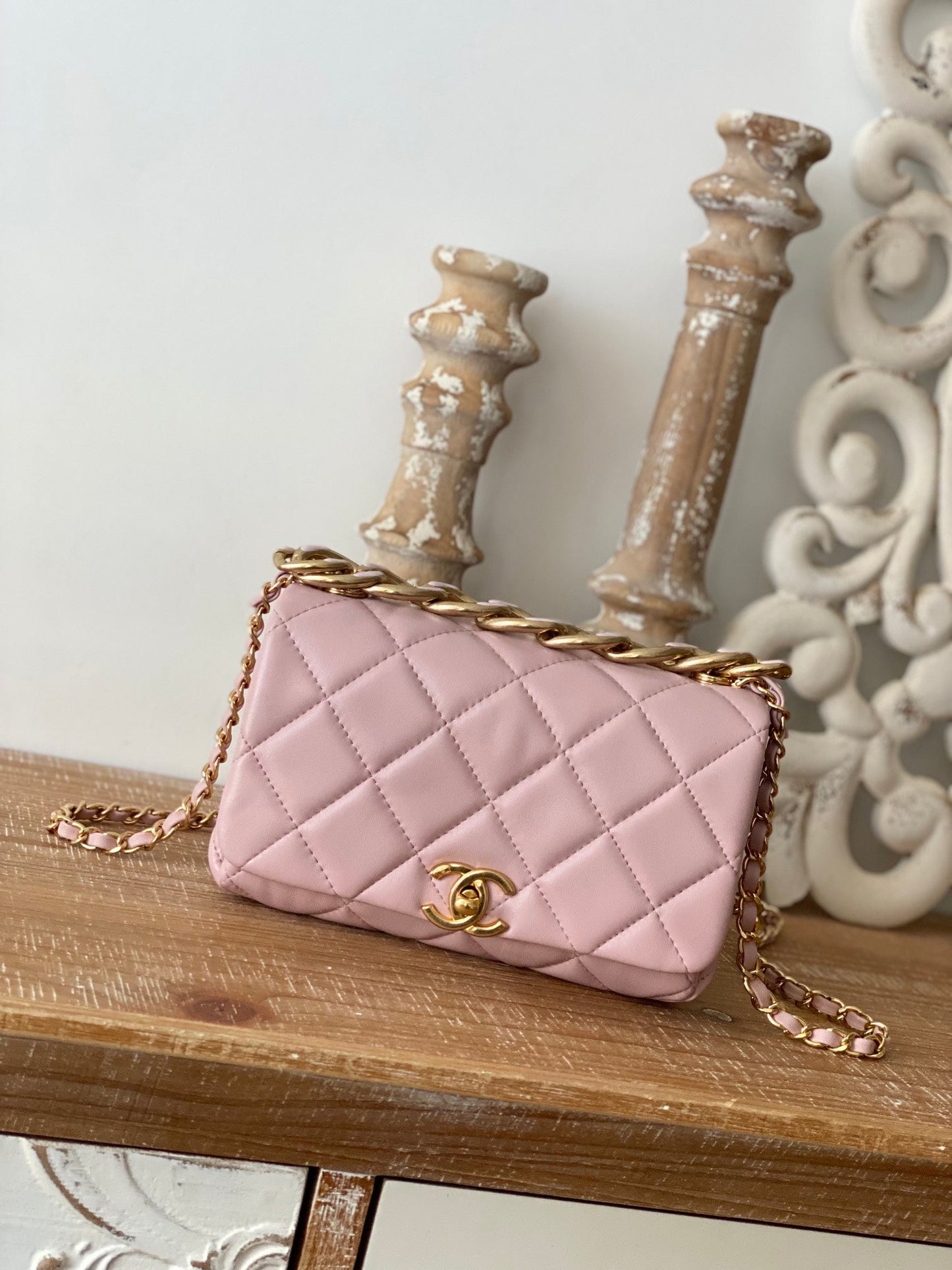 CHL Classic Top Qualityamond Top Flap Travel Bag