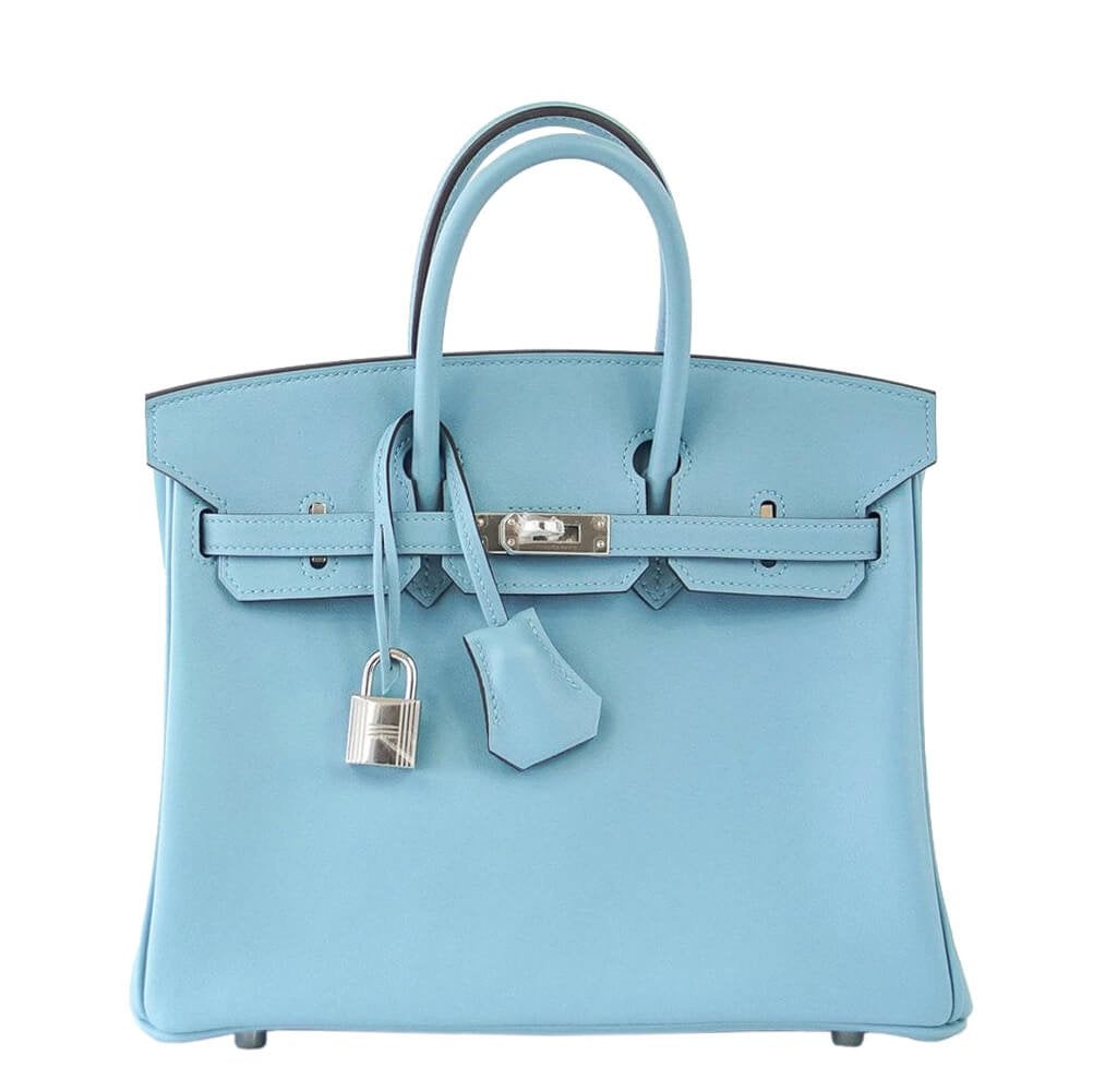 Hermes Birkin Bag Bleu Saint Cyr Travel Bag