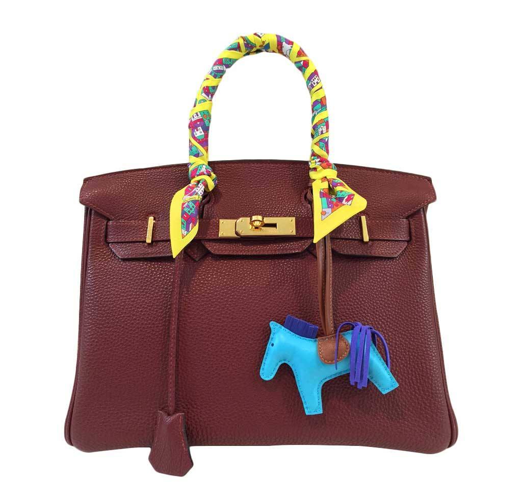 Hermes Birkin Rouge Bag Travel Bag