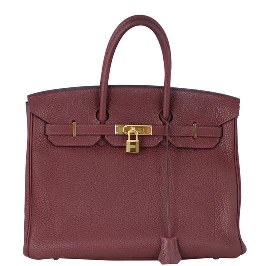 Hermes Birkin Togo Handbag Travel Bag Togo 2549