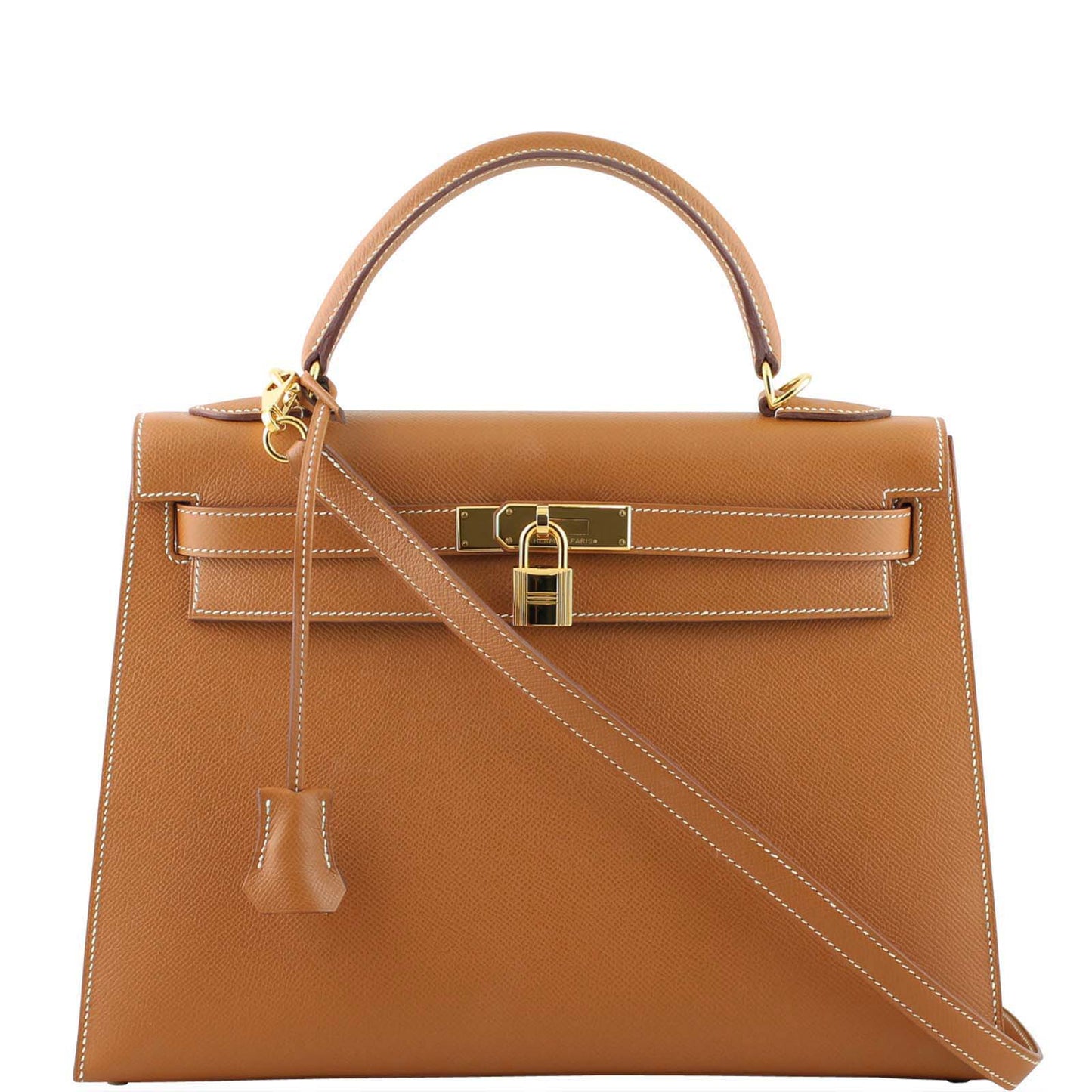 Hermes Kelly Sellier Epsom Crossbody Bag 32 Epsom