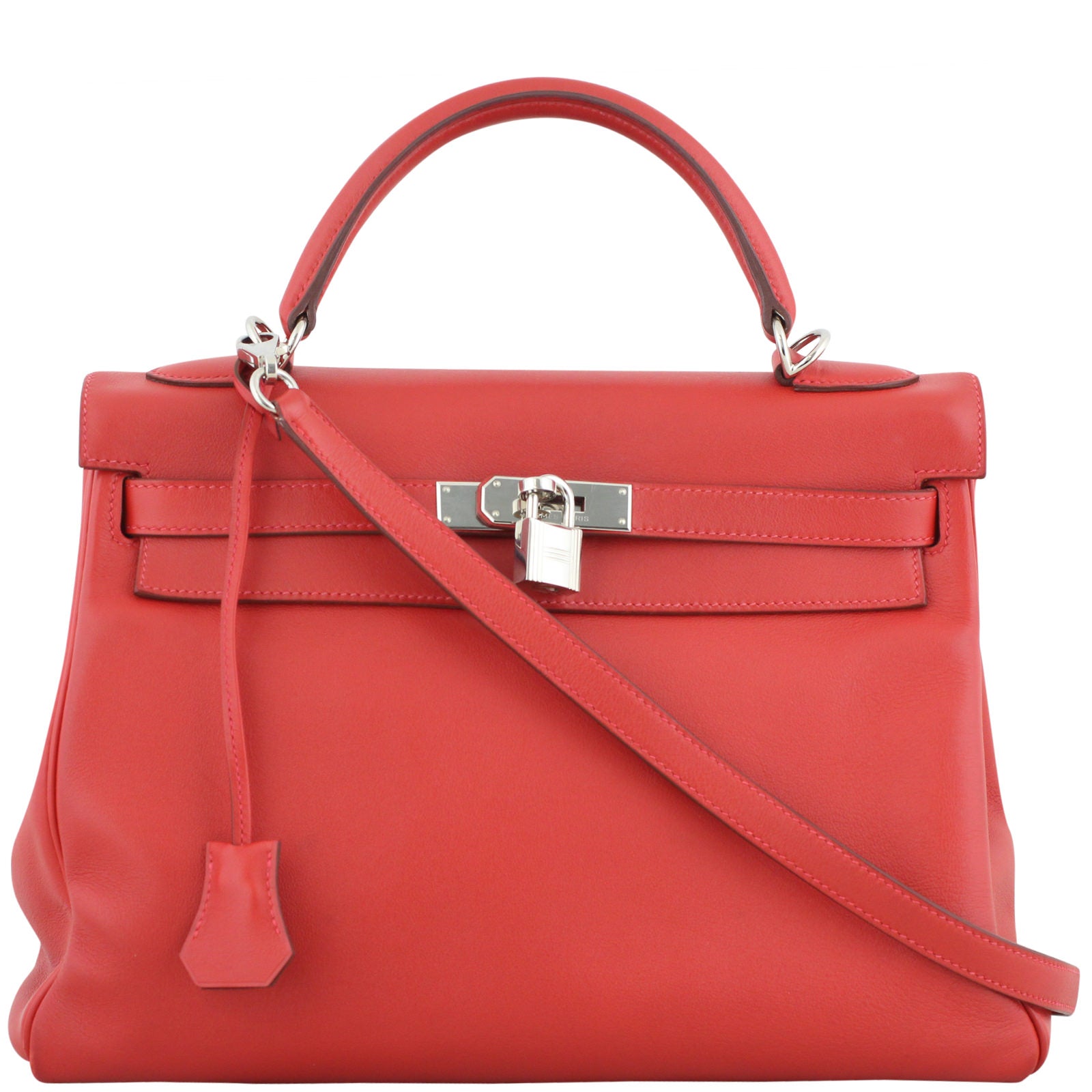 Hermes Kelly Retourne Swift Crossbody Bag 32 Swift