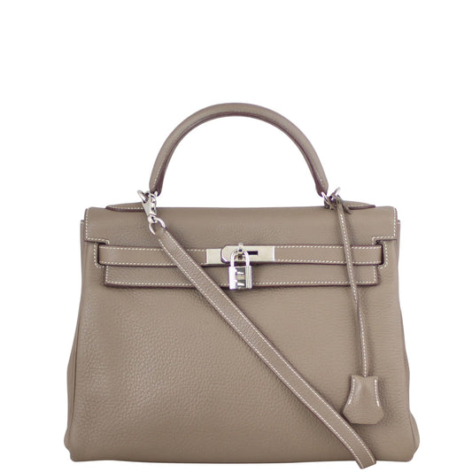 Hermes Kelly Retourne Clemence Crossbody Bag Retourne Clemence