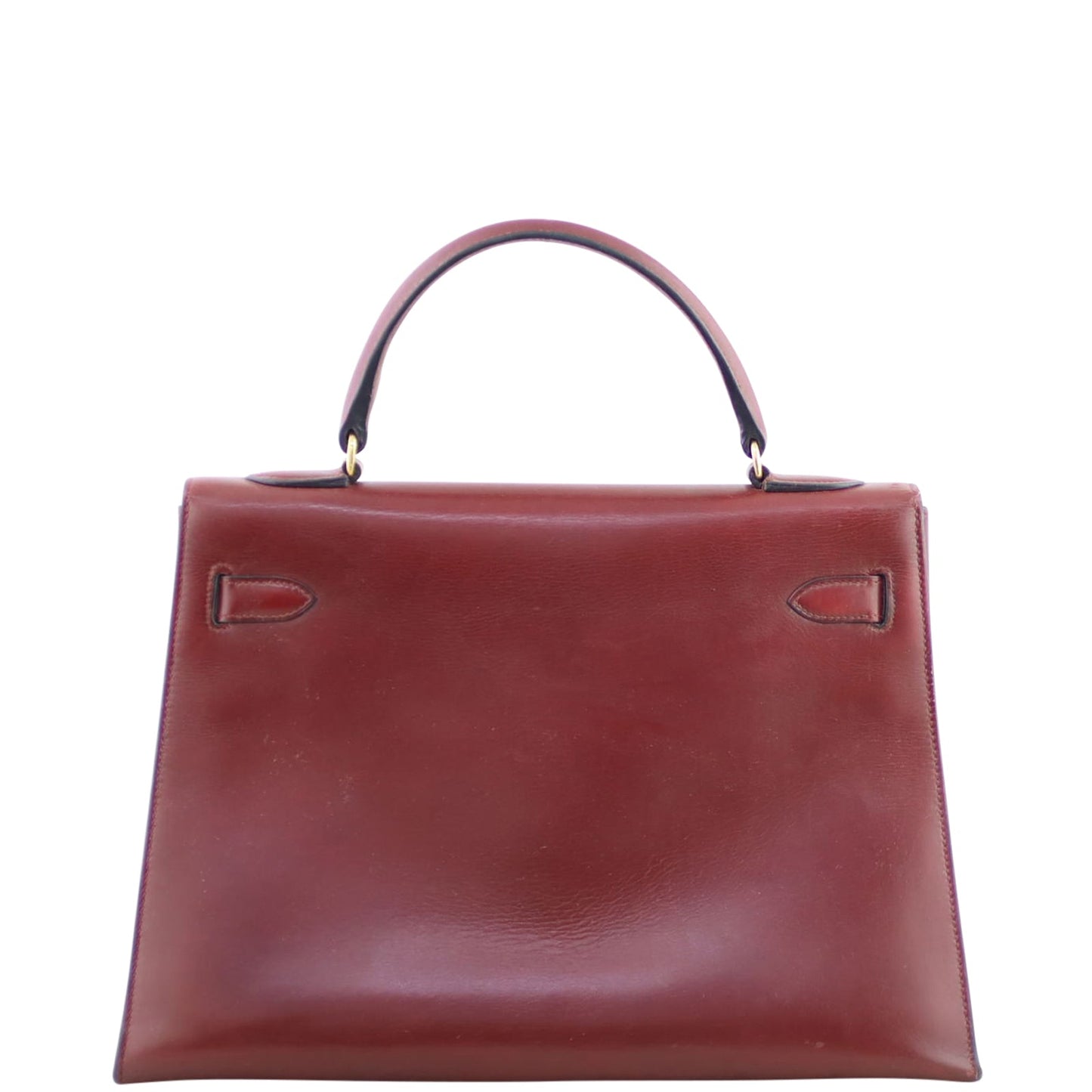 Hermes Kelly Sellier Boxcalf Handbag Travel Bag