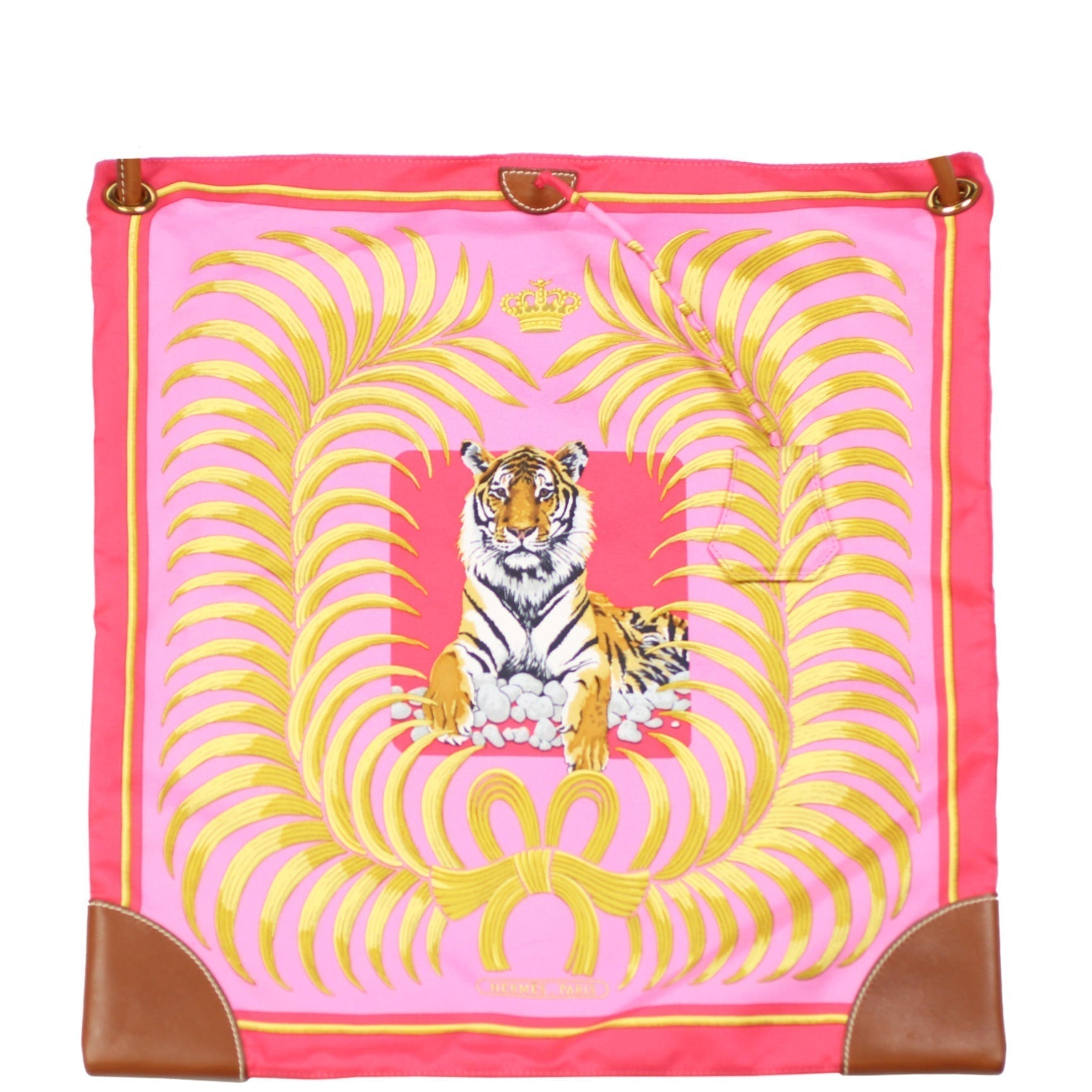 Hermes Silky City Tiger Royal Bag Crossbody Bag