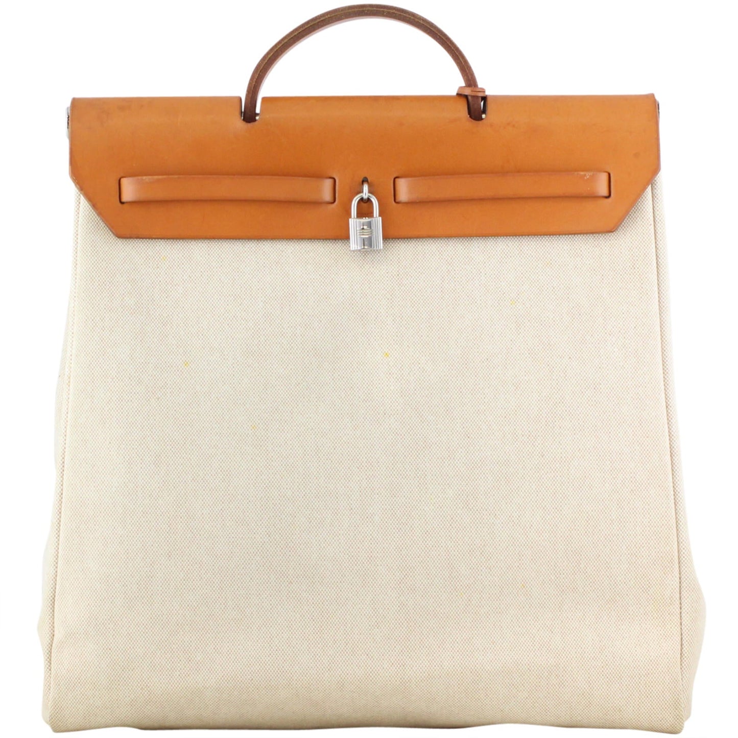 Hermes Toile Herbag Tall Crossbody Bag